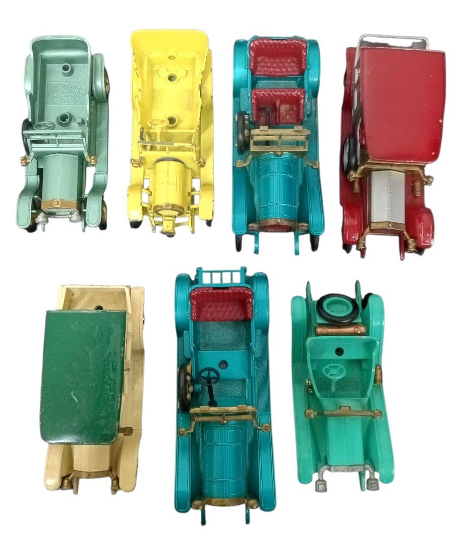 Matchbox Models Of Yesteryear Set Of 7 Retro Collectible Nostalgic Diecast Cars