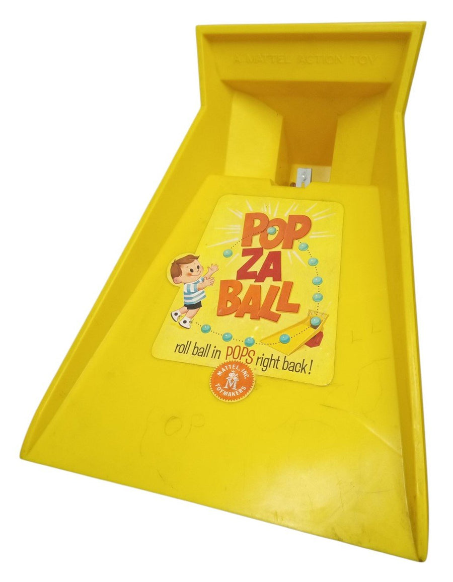 Mattel Pop Za Ball Toy Game Untested Vintage Collectible Nostalgic 1960s