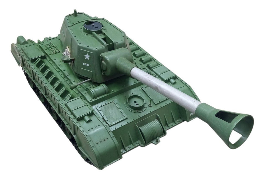 Toy Deluxe Reading Tiger Joe Tank Untested Vintage Collectible Military