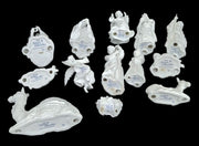 Avon Nativity Set 13 Pieces W/Boxes Vintage Collectible Nostalgic Festive 1980s