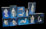 Avon Nativity Set 13 Pieces W/Boxes Vintage Collectible Nostalgic Festive 1980s