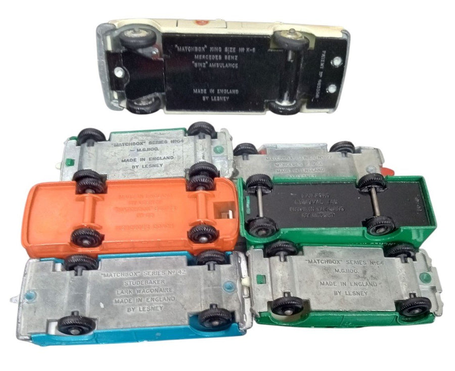 Matchbox Diecast Toys Cars Set Of 7 Vintage Collectible Nostalgic Toy Cars