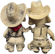 Western Cowboy and Cowgirl Dogs Creative MFG. INC 1977