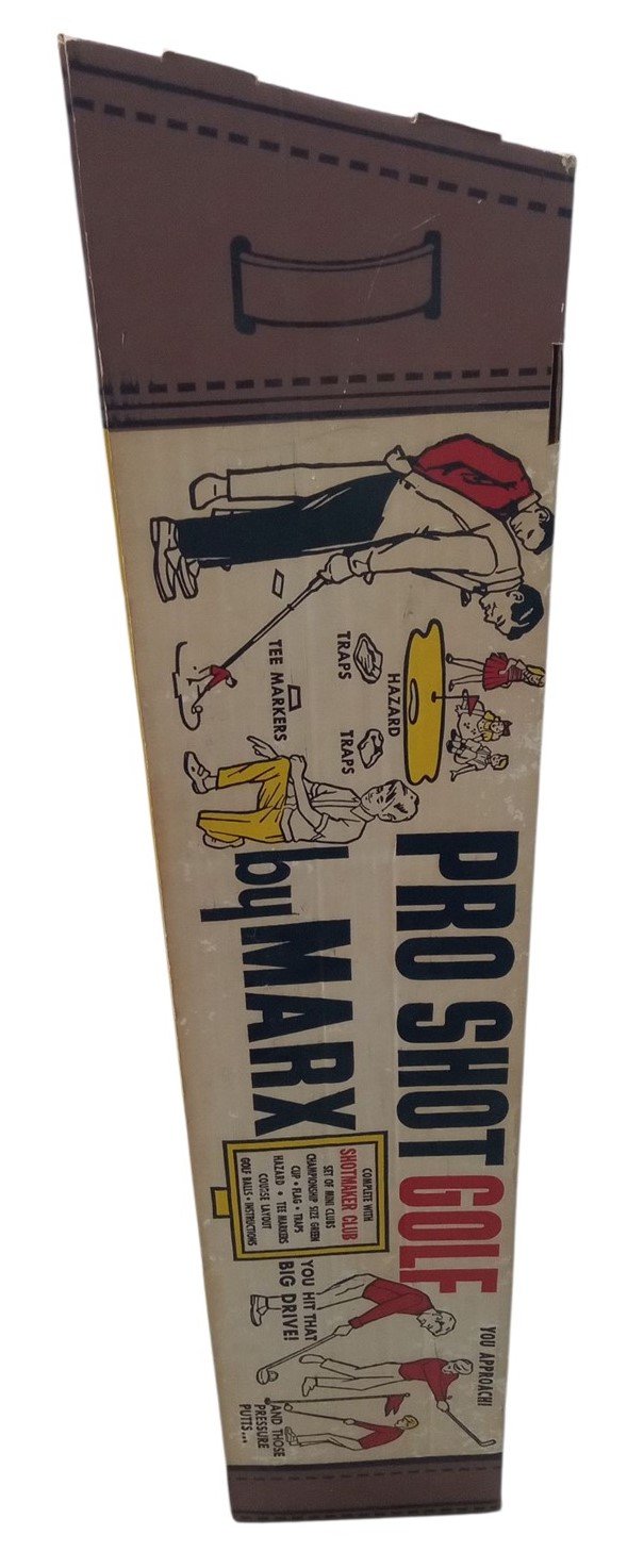 Marx Pro Shot Golf Game/Toy 1960s Vintage Collectible Nostalgic Game Collection