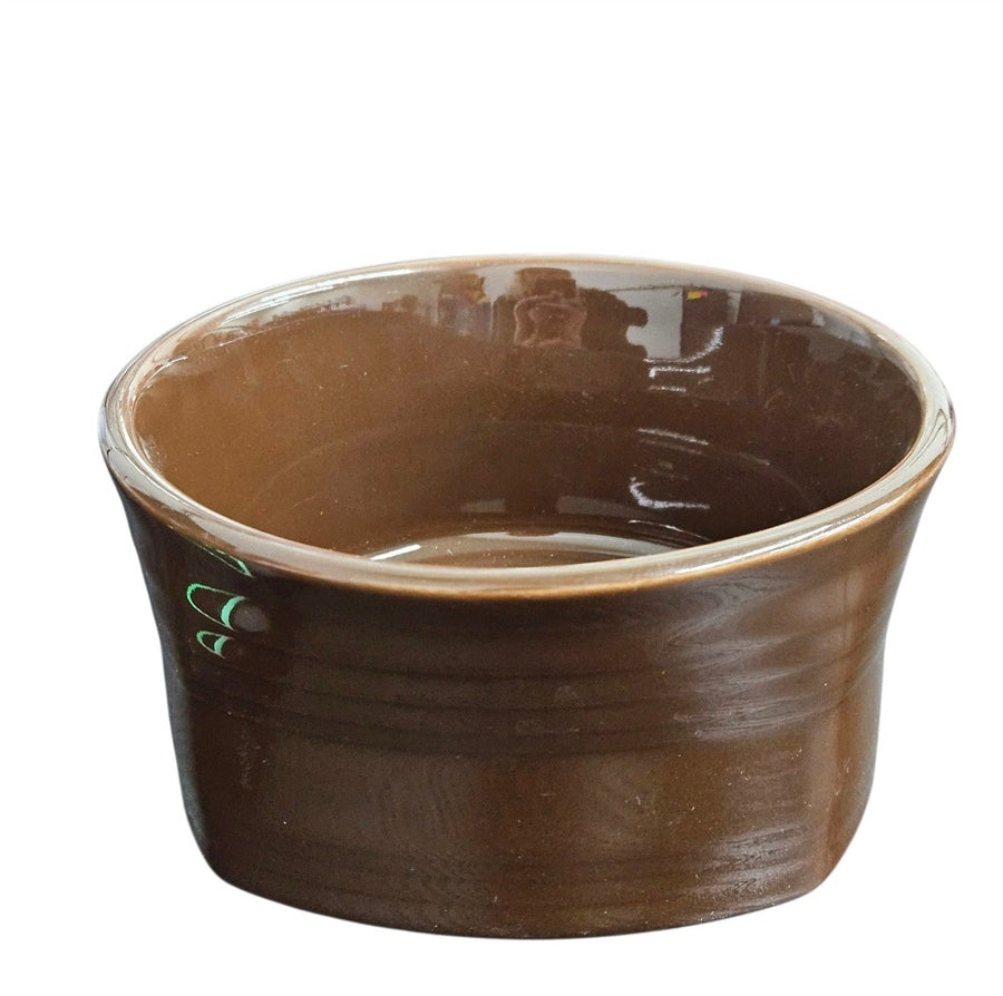 Fiesta - Chocolate Brown Square Soup Bowl Homer Laughlin Kitchenware