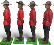 Royal Canadian set of 4 Mountie mounted police toy figures