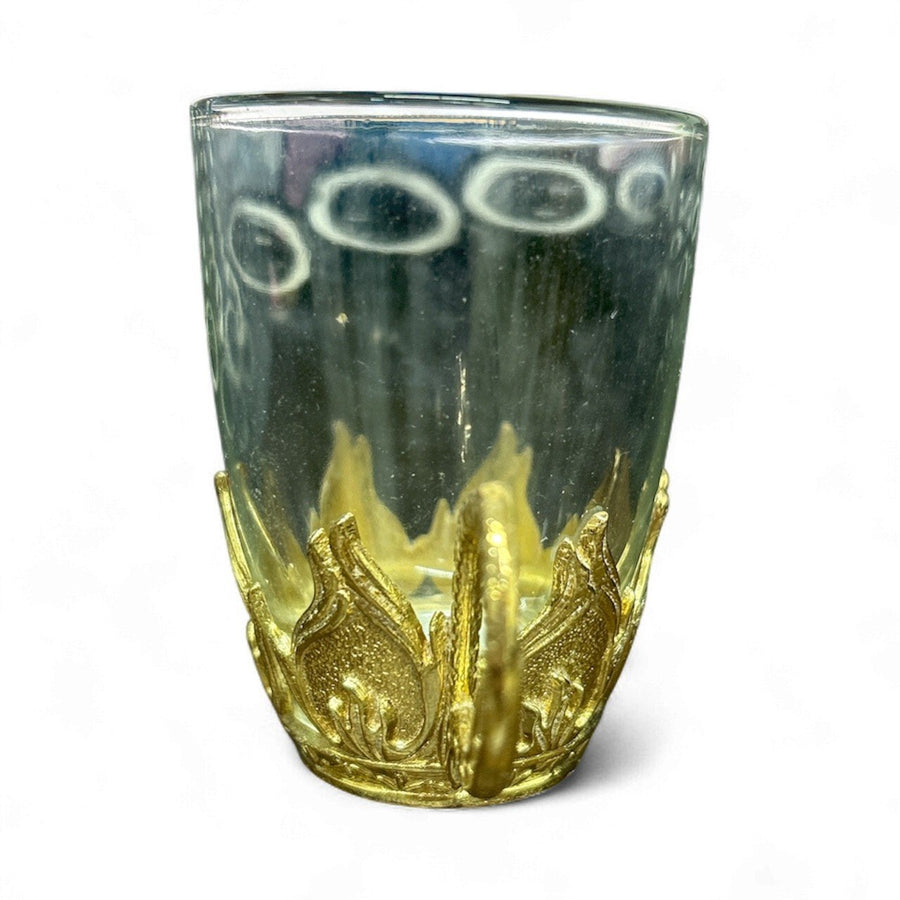 Cawa Turkish Arabian elegant glass tea cups set of 9