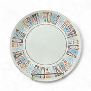 Taylorstone "Monderne" Vintage Atomic Starburst 38 Piece Ironstone Dish Set