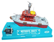 Ideal Toys Motorific Boats Mighty Blaze 1960s Vintage Collectible Nostalgic