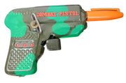 Marx Combat Pistol Tin Toy Vintage Retro Collectible Nostalgic Camouflage