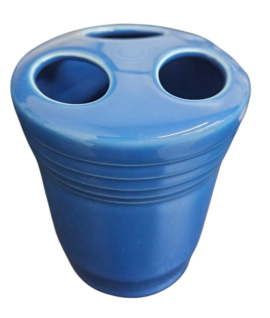 Fiesta - Lapis Blue Toothbrush Holder Homer Laughlin HLC
