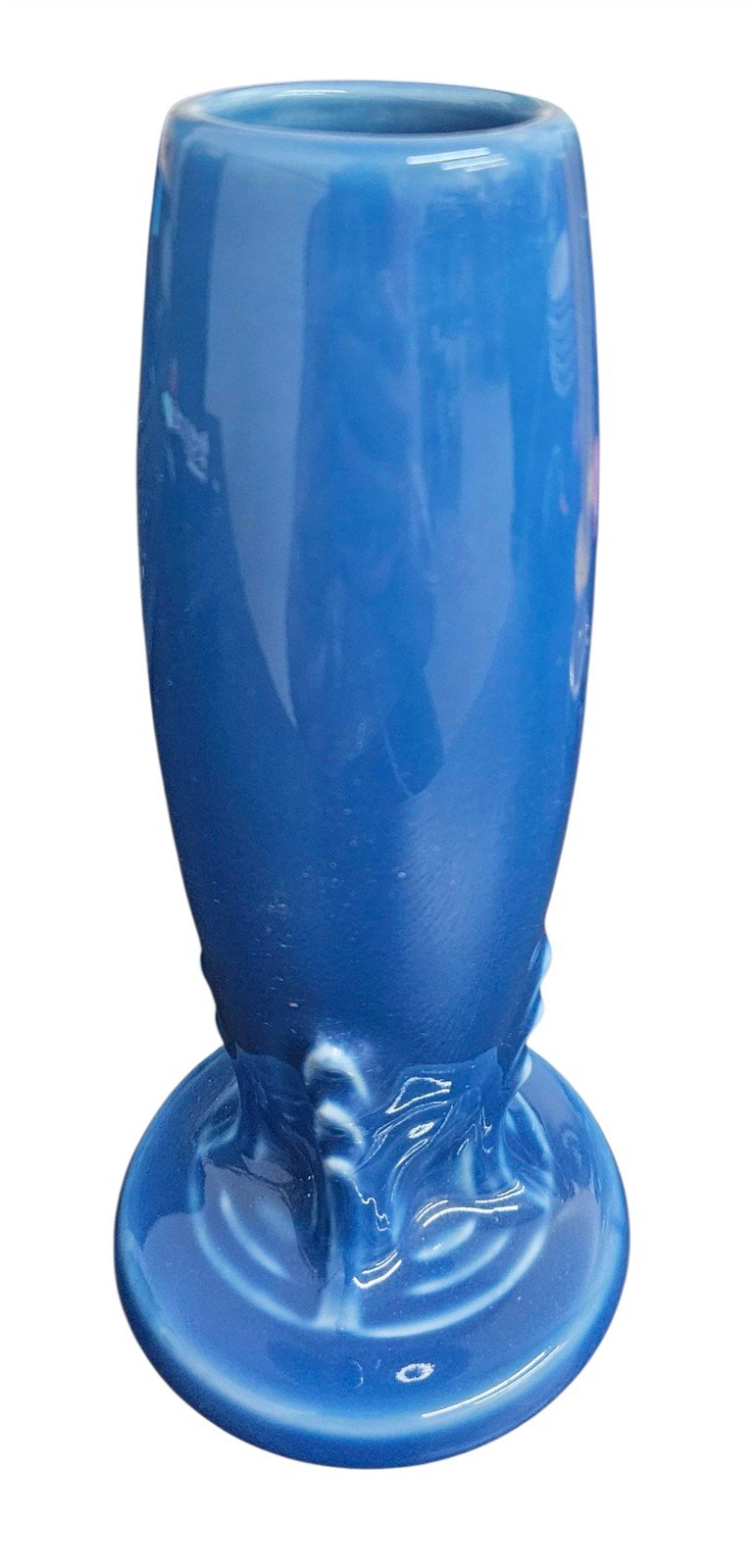 Fiesta - Lapis Blue Bud Vase Homer Laughlin Ceramic Botanical Flower Holder