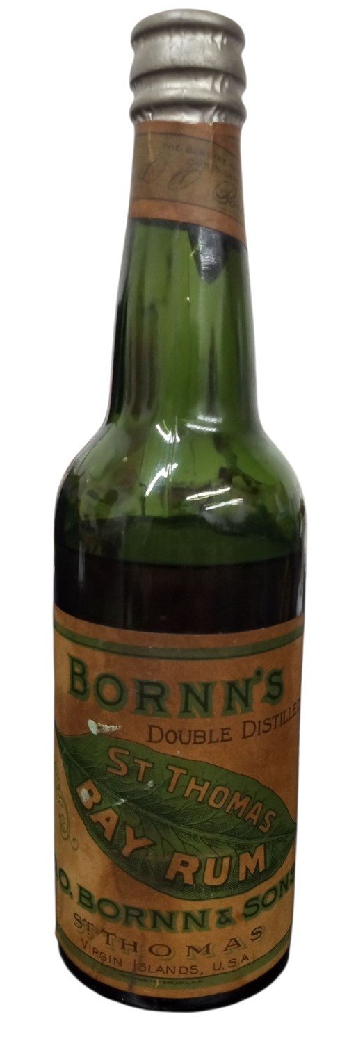 Bottle St.Thomas Bay Rum Sealed Vintage Antique Collectible Nostalgic