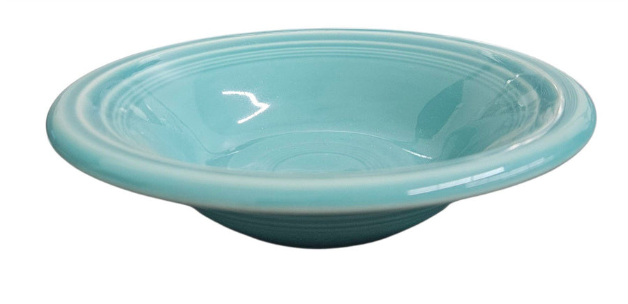 Fiesta - Turquoise Blue Stacking Cereal Bowl Homer Laughlin Ceramic Kitchenware
