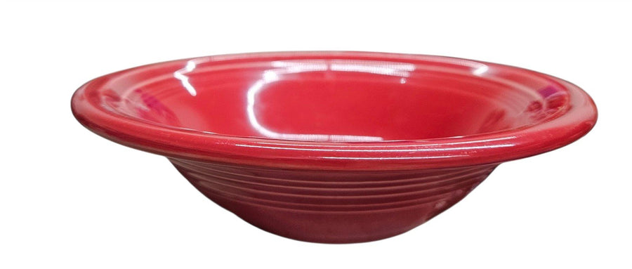 Fiesta - Scarlet Red Stacking Cereal Bowl Homer Laughlin Ceramic Kitchenware