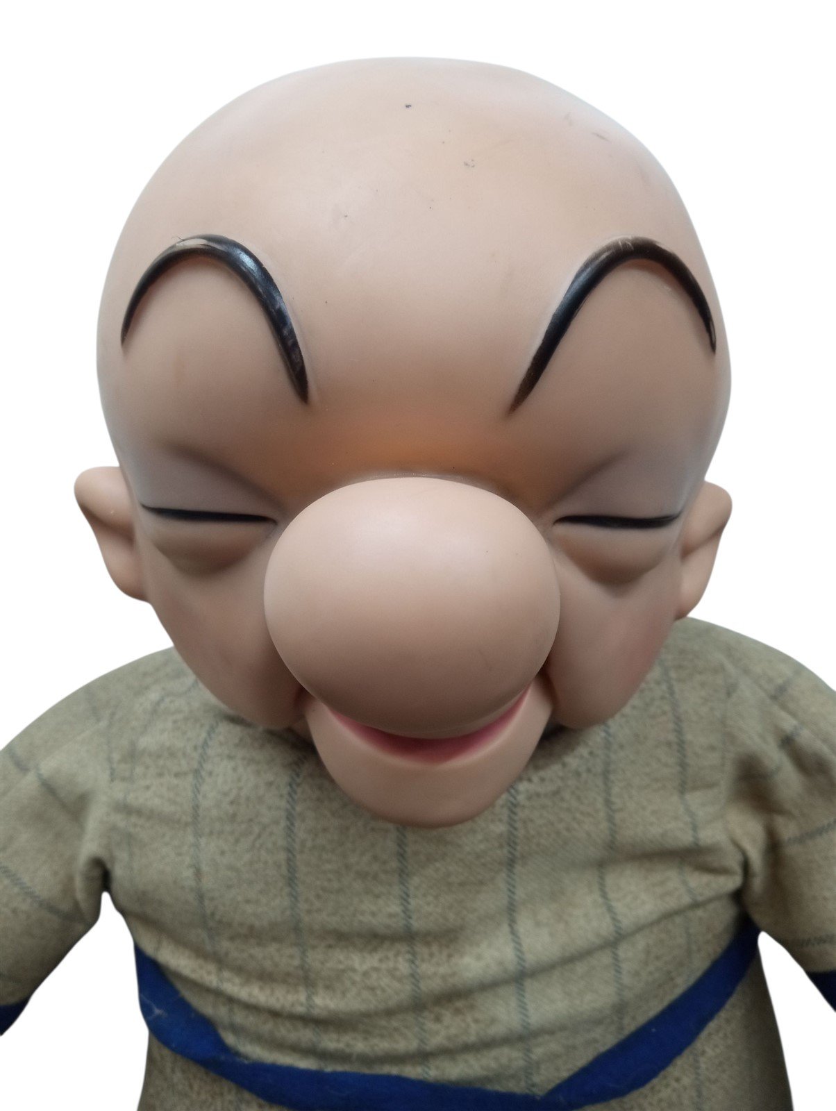 GE Light Bulb Mr.Magoo Baseball Store Display Doll Vintage Collectible 1960s