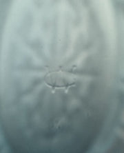Westmoreland Blue Frosted Glass Nesting Hen Milk Glass "3.6in