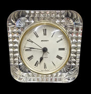 Staiger Quartz Roman Numbered Stationary Clock Made In Germany