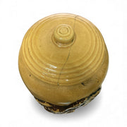 Stoneware Vintage Cookie Jar Chocolate Bunny Rabbit