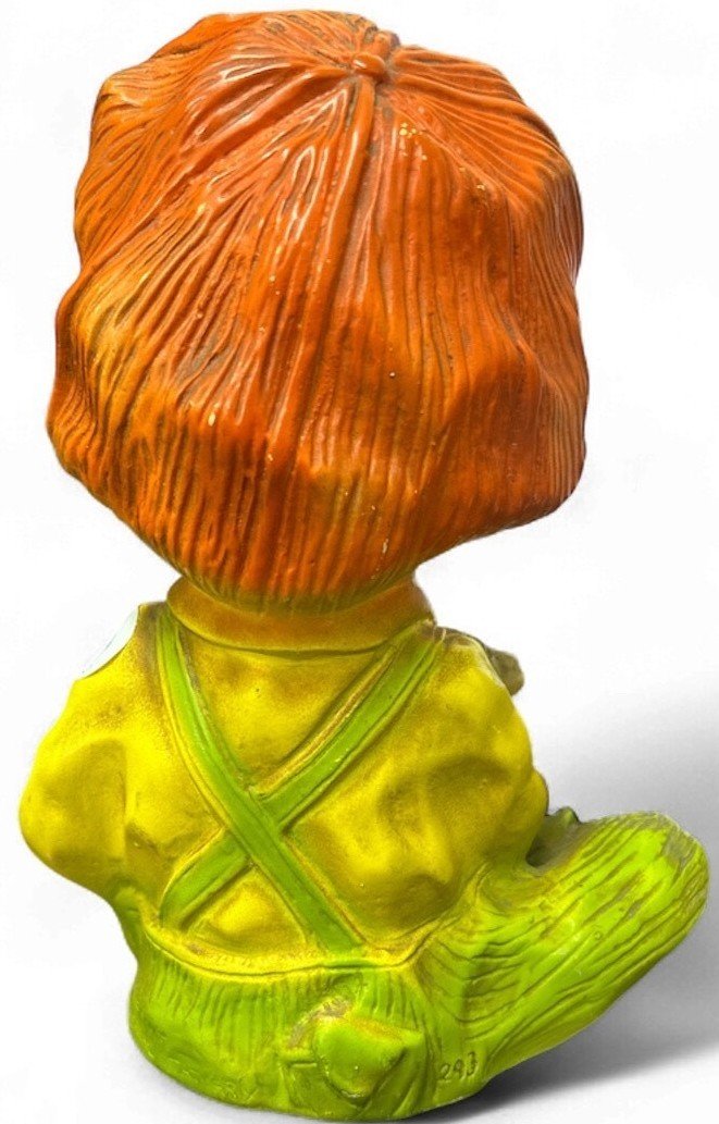 Universal Statuary Corp Andy with puppy dog 1974 Vintage Statue