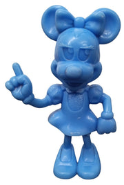 Marx Disney Minnie Mouse & Peter Pan 6" Blue Figures Vintage Collectible 1970s