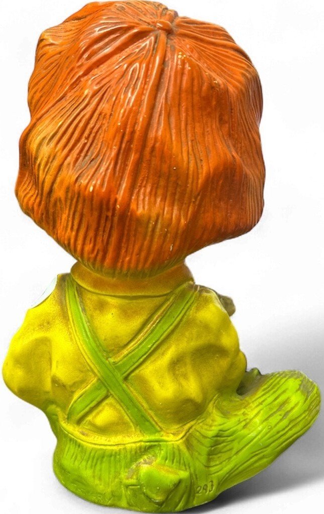 Universal Statuary Corp - Andy holding puppy dog statue 1974 Vintage