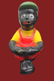black American vintage ceramic statue