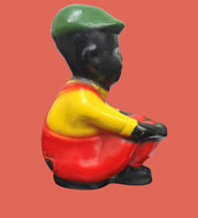 black American vintage ceramic statue