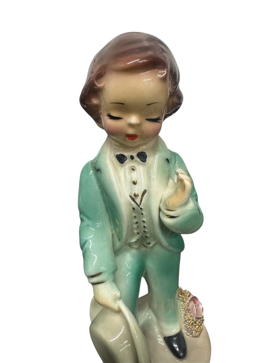 Rare 1950s Josef Originals Morning, Noon and Night Andre Porcelain Figurine