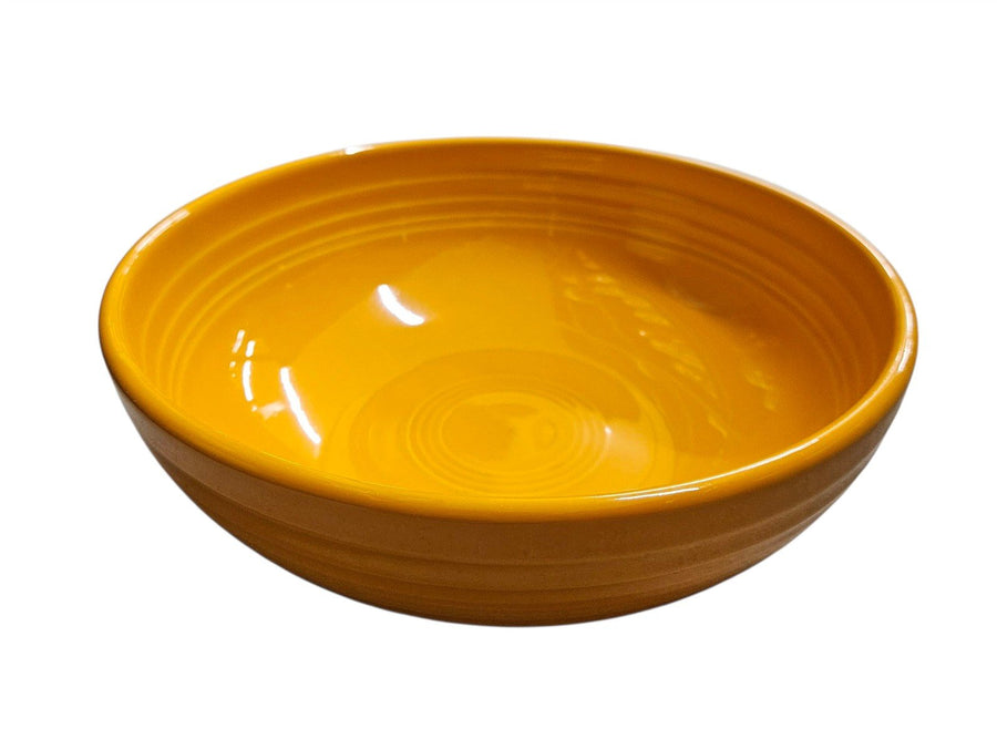 Fiesta - Butterscotch Orange Large Bistro Bowl Homer Laughlin Ceramic Kitchen