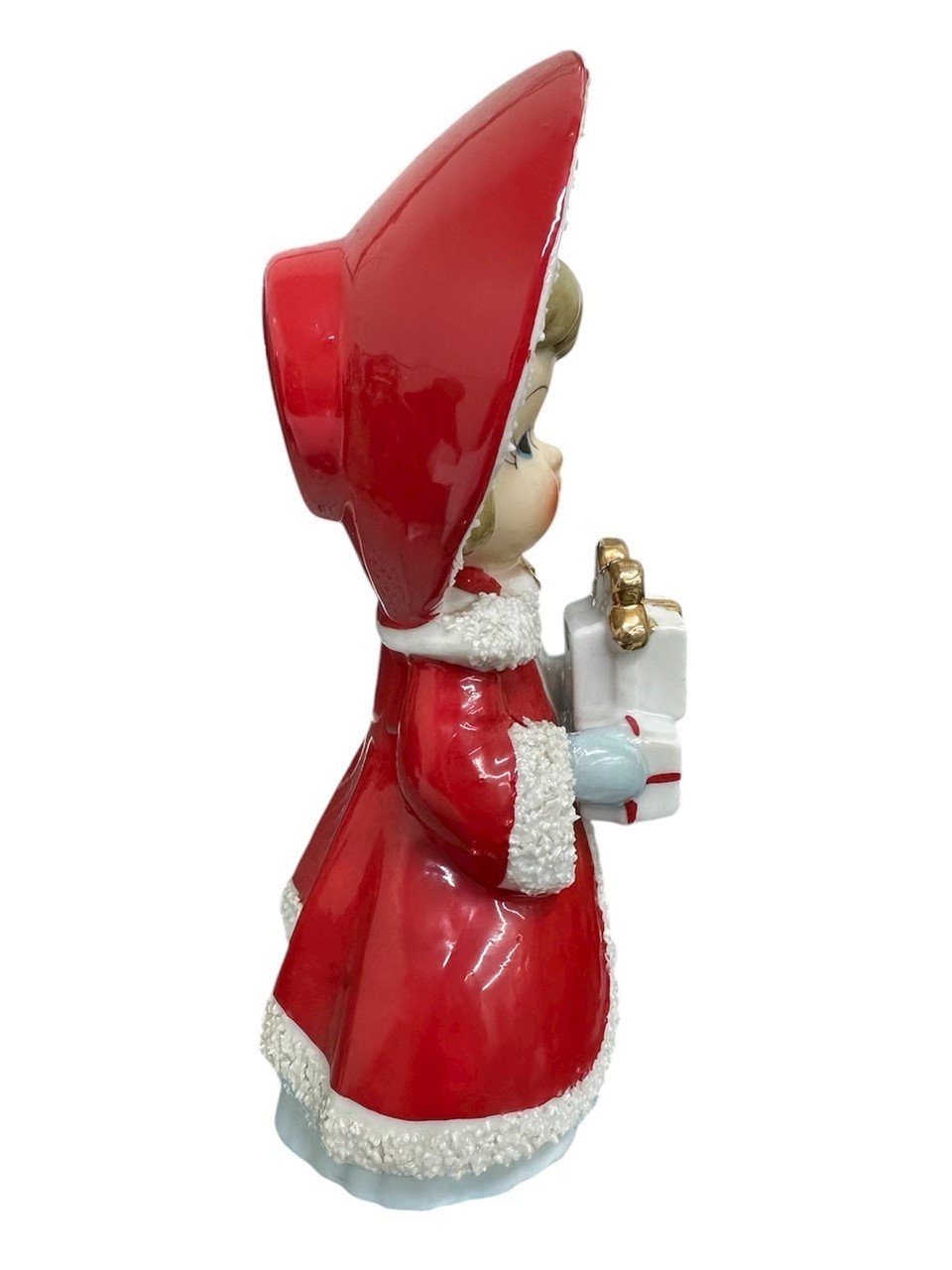 Thames Ceramic Japan 1950s Victorian Style Vintage Christmas Gift Girl Figurine