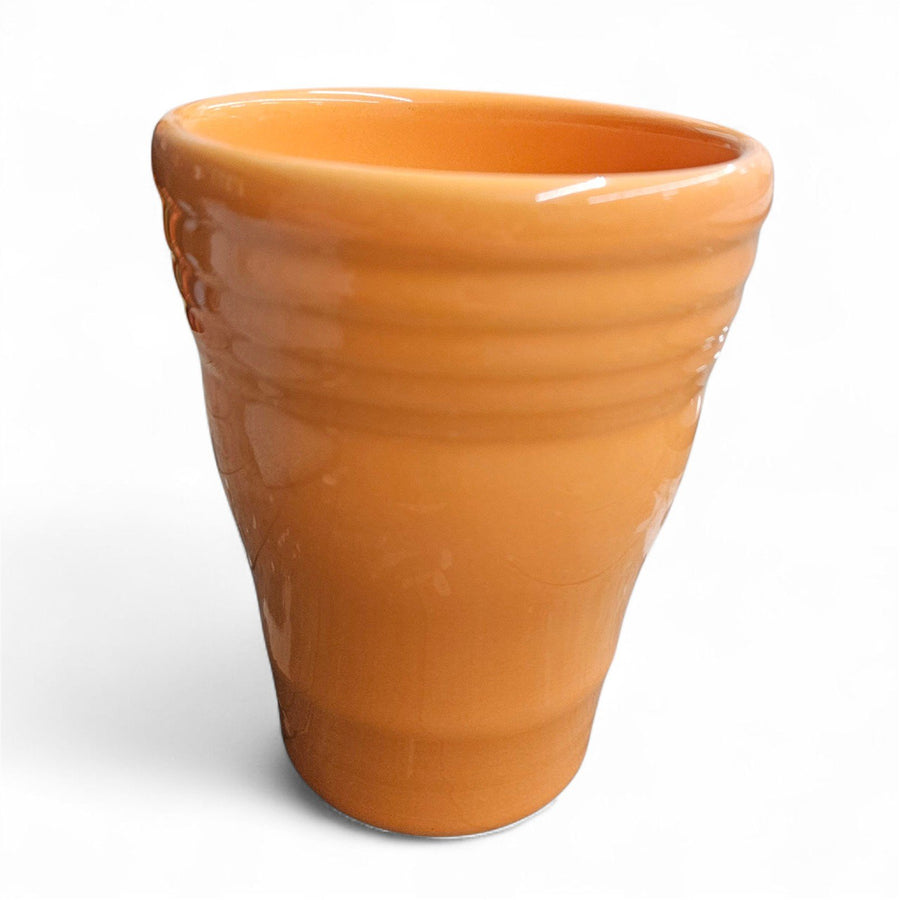 Fiesta - Tangerine Orange Bathroom Tumbler Homer Laughlin Ceramic Cup Home Decor