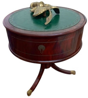 NAPCO Mini Drum Table Jewelry/Trinket Box 4.5" Vintage Collectible Gift Idea