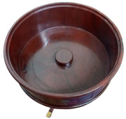 NAPCO Mini Drum Table Jewelry/Trinket Box 4.5" Vintage Collectible Gift Idea