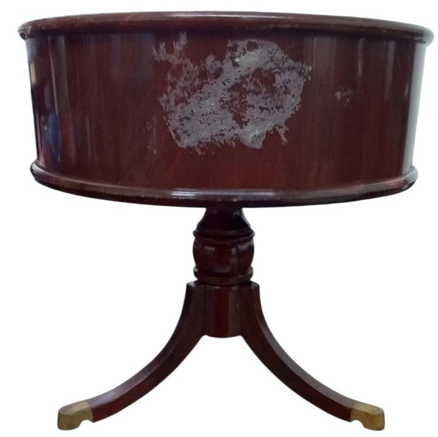 NAPCO Mini Drum Table Jewelry/Trinket Box 4.5" Vintage Collectible Gift Idea