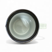 Abstract Fajance Blue and Brown Royal Copenhagen 1971 Annual Mug