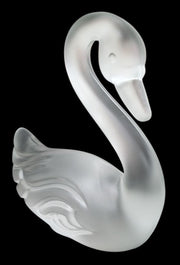 Fenton Glass Swan Figurine Art Glass Display Piece Vintage Collectible Nostalgic