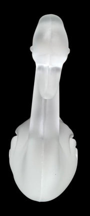 Fenton Glass Swan Figurine Art Glass Display Piece Vintage Collectible Nostalgic