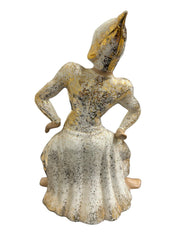 MCM 1940s Yona California Gold Speckled Thai Siamese Dancer Figurines