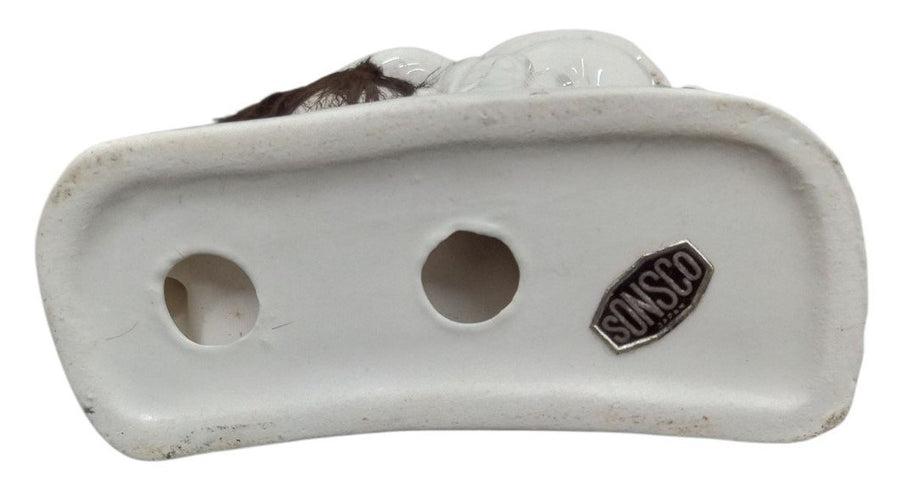 Sonsco Harlequin Jesters Figurine 5" Japan Decorative Collectible Nostalgic