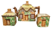 Cottage Tea Set Occupied Japan Drinkware Serveware Vintage Collectible Nostalgic