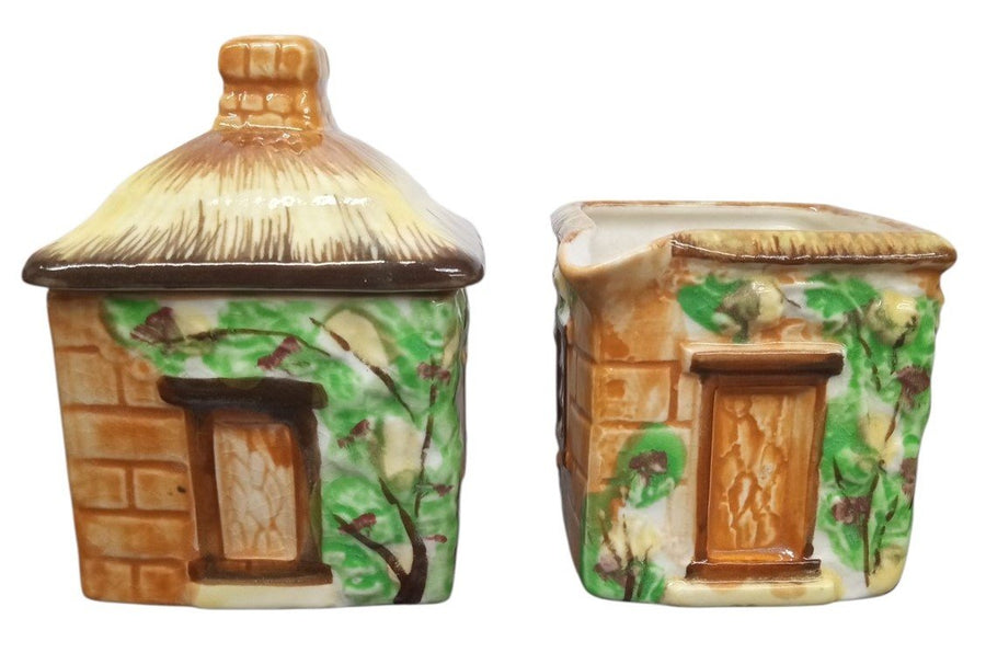 Cottage Tea Set Occupied Japan Drinkware Serveware Vintage Collectible Nostalgic