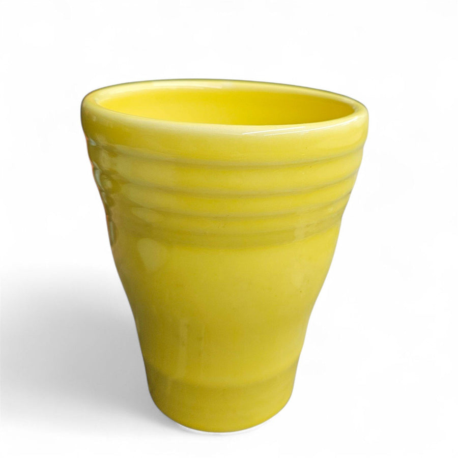 Fiesta - Sunflower Yellow Bathroom Tumbler Homer Laughlin HLC Ceramic Cup
