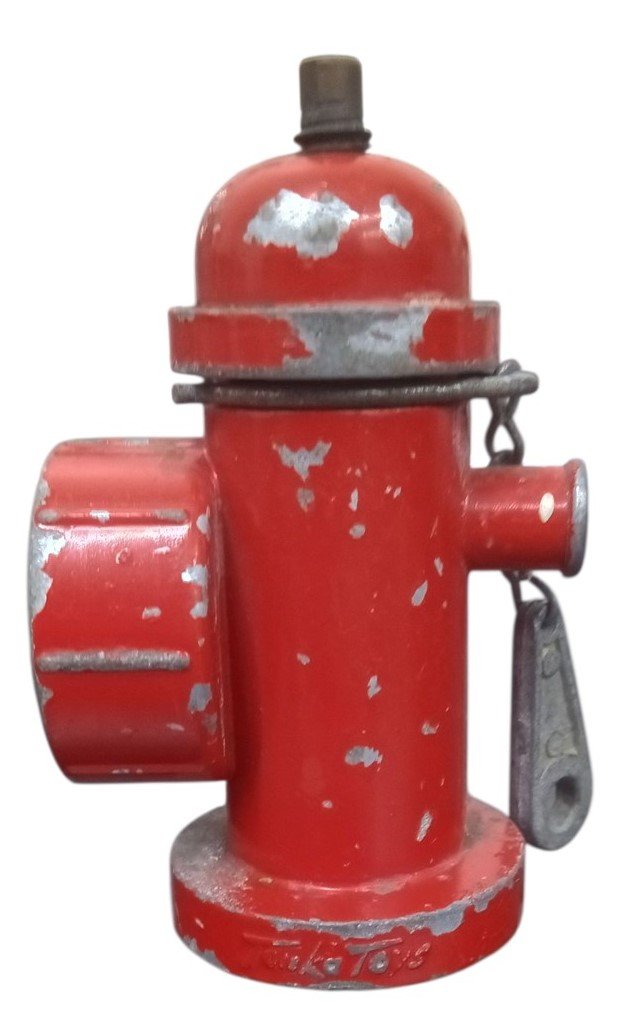 Tonka Toy Fire Hydrant With Wrench Firetruck Accessory Vintage Nostalgic