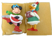 Disney Grolier Ornaments Minnie Daisy Retro Festive Collectible Nostalgic 1990s