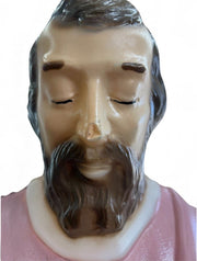 Nativity General Foam Plastics 1960s 1970s  Baby Jesus Mary Joseph Blow Mold