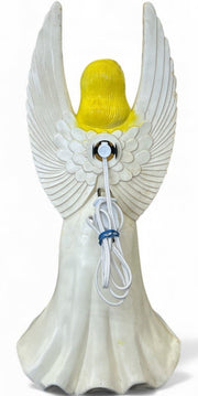 Union Productions 1960s Hand Painted Colorful Angel Blow Mold