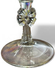 Arby's Libbey Set of 8 Holly Berry Wine Goblet Glass with Gold Rim and Bow