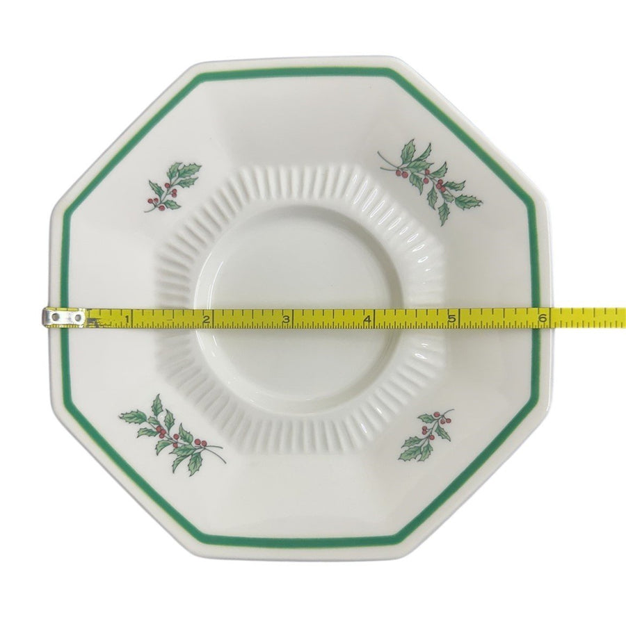 Christmastime Nikko Japan Set of 14 Teacups & 14 Saucers with Sugar and Creamer