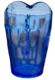 Cobalt Blue Glass Shirley Temple Hazel Atlas 4.5" Milk Pitcher Serveware